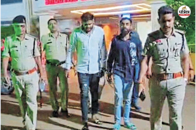 बदमाश गिरफ्तार (फोटो सोर्स- पत्रिका)