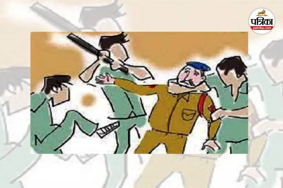 आदिवासी समाज ने एसपी को सौंपा ज्ञापन (Photo source- Patrika)