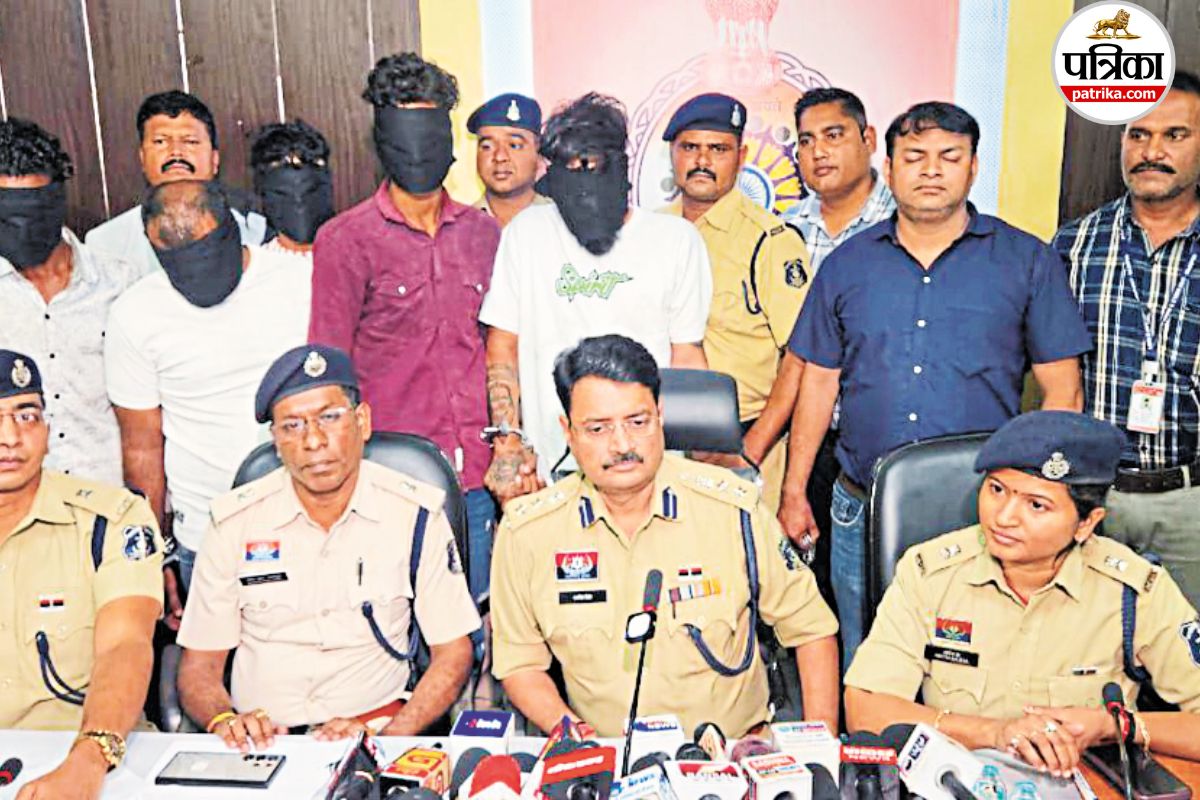 7 गिरफ्तार (फोटो सोर्स- पत्रिका)