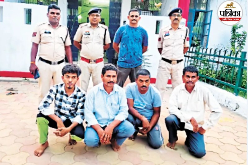 आरोपी गिरफ्तार (फोटो सोर्स- पत्रिका)