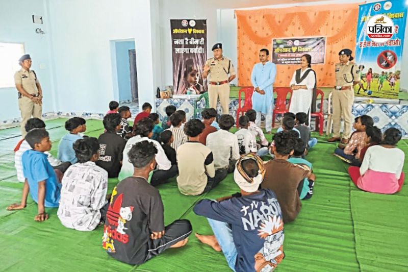 CG News: नशा मुक्त समाज की ओर कदम! 35 बच्चे हुआ शामिल, 7 दिवसीय वैलनेस शिविर शुरू(photo-patrika)