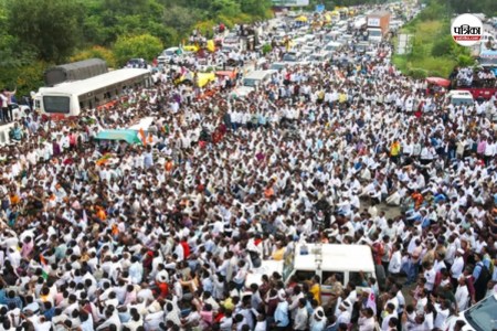 Farmers protest in Nagpur