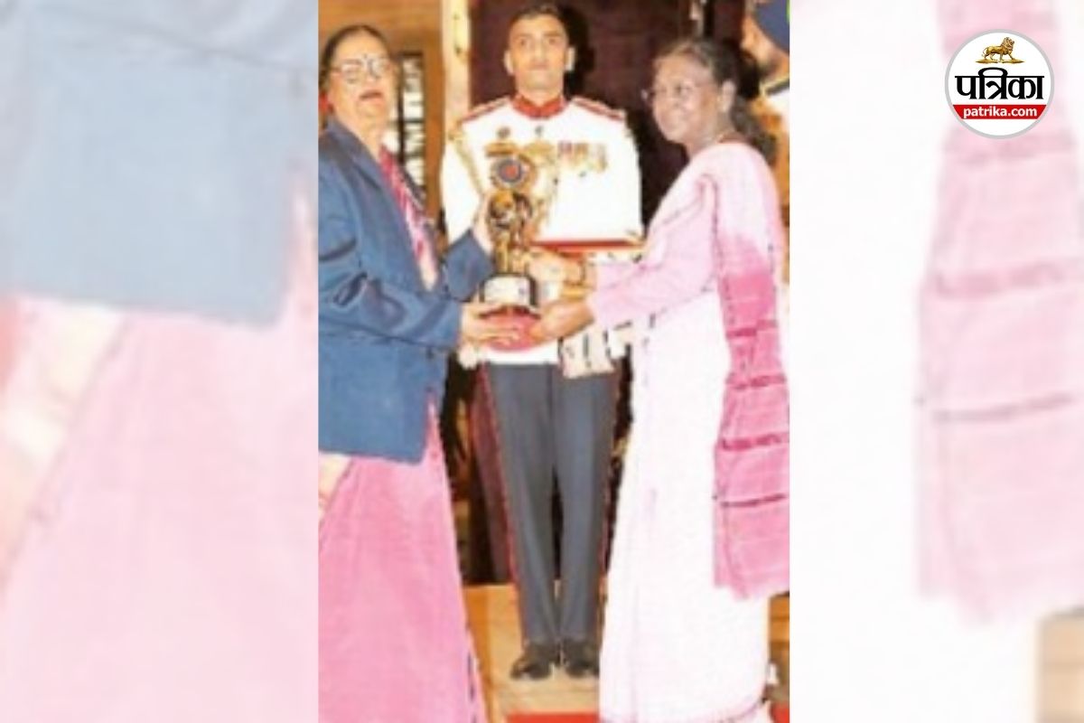 My Bharat NSS Award (Photo source- Patrika)