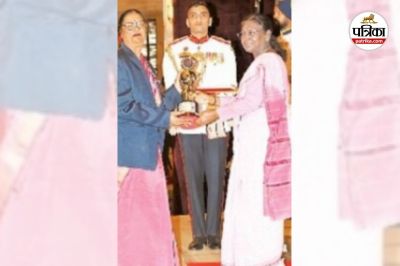 My Bharat NSS Award (Photo source- Patrika)