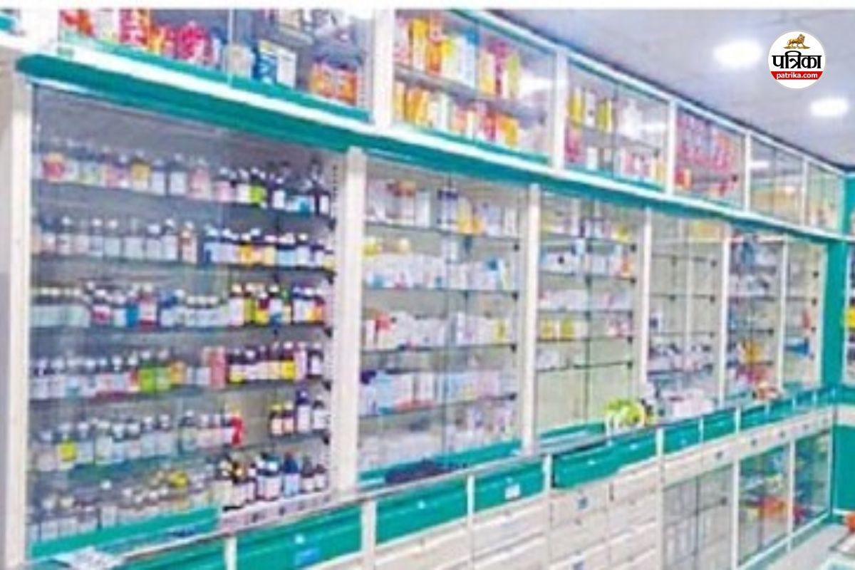 दुकानदार सर्दी-खांसी की दवा देने से कतरा रहे, 150 रुपए की दवा के लिए डॉक्टर का शुल्क 300 रुपए तक...(photo-patrika)