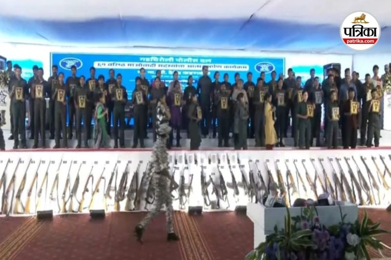 गढ़चिरौली पुलिस को मिली सफलता (Photo source- Patrika)