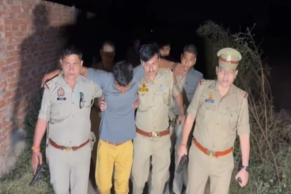 muzaffarnagar news robber arrested after encounter