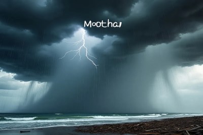 भारी बारिश और तेज हवाओं का अलर्ट (फोटो सोर्स : AI)