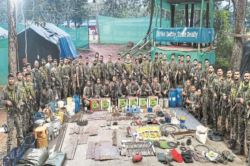 नक्सलियों की फिर बड़ी साजिश नाकाम (Photo source- Patrika)