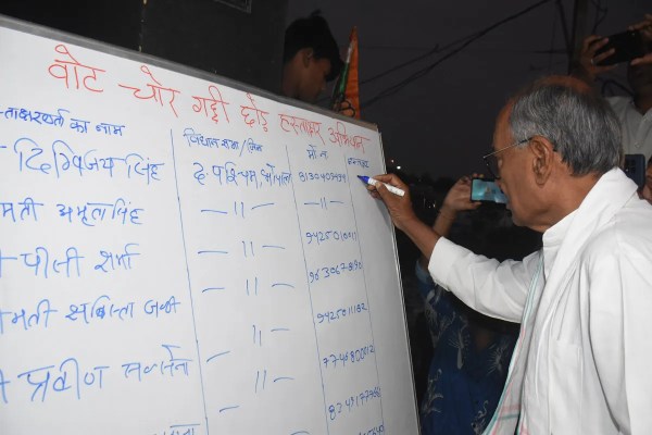 Formar Chif Minister Digvijay Singh 