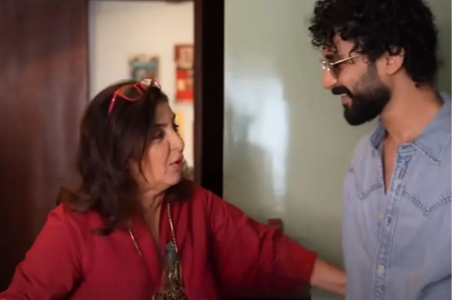 Farah Khan and Raghav Juyal