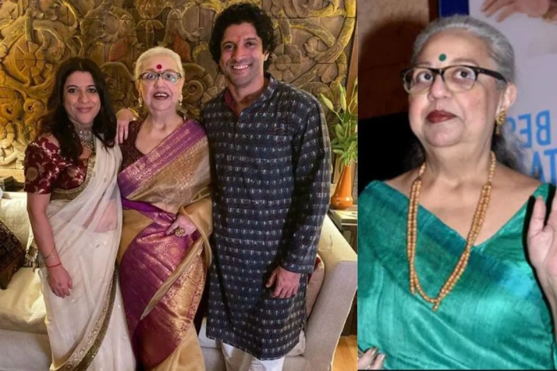 Farhan Akhtar mother Honey Irani was duped