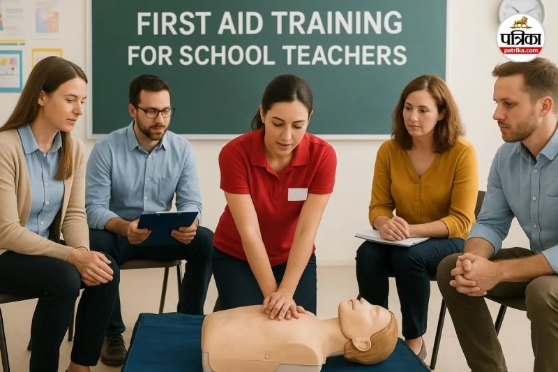 First Aid Training for Teachers, Delhi Government First Aid Initiative, Online First Aid Program for Teachers, First Aid Course Delhi Schools, Delhi Teachers First Aid Training 2025,