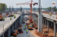 Four-lane-overbridge