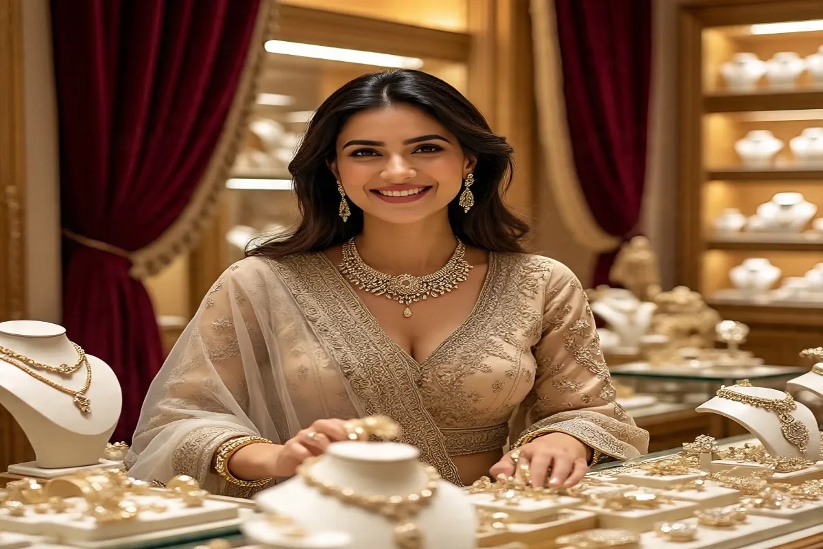 चमक गई दिवाली की रातें, लेकिन मंद पड़ी सोने की आभा (फोटो सोर्स : AI)