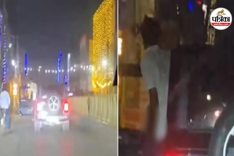 Gurgaon Thar Viral Video