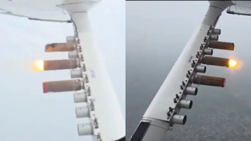 आईआईटी कानपुर का स्पेशल एयरक्राफ्ट (फोटो सोर्स- 'X' कानपुर वीडियो ग्रैब)