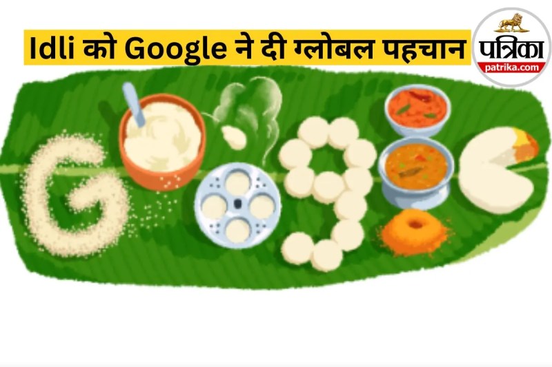 Google Doodle Celebrates Idli