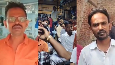 गायब बच्चों के पिता ने बताया (फोटो सोर्स- 'X' farrukhabad वीडियो ग्रैब)