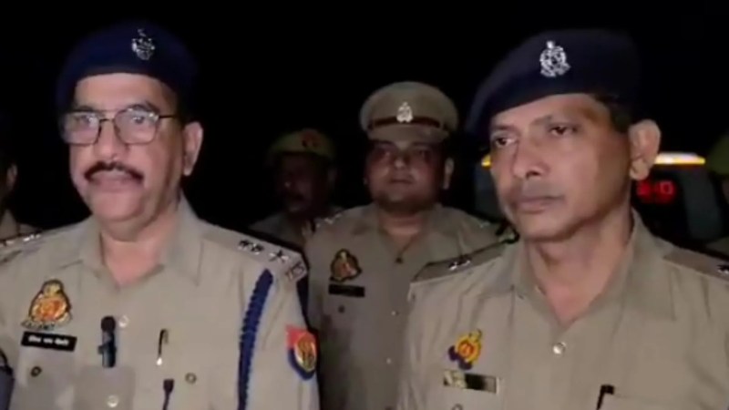 घटना की जानकारी देते डीसीपी दक्षिण (फोटो सोर्स- 'X' Kanpur police commissionrate वीडियो ग्रैब)