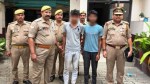 पुलिस की गिरफ्ता में सुपारी किलर (फोटो सोर्स- 'X' कानपुर)