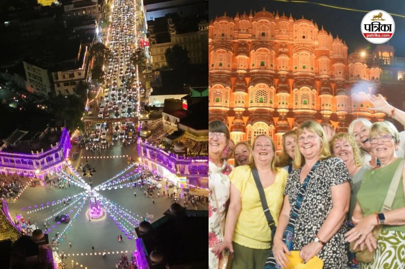 Jaipur Diwali Lighting PICS 2025