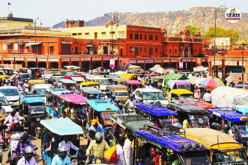 Jaipur Traffic Police big plan Diwali 10,000 e-rickshaws out of wall for 4 days a new route map has been prepared