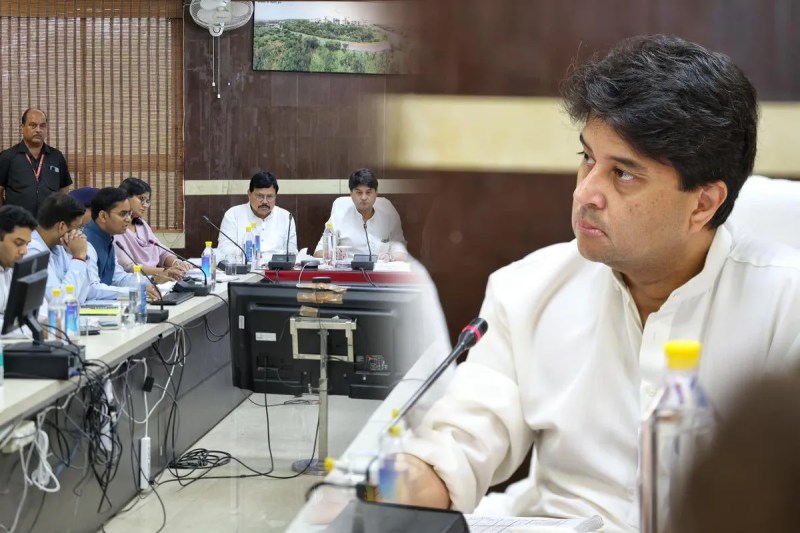 Jyotiraditya Scindia Angry