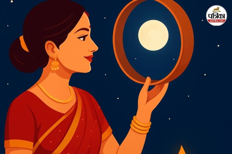 Karwa Chauth 2025 moonrise time, Karwa Chauth Pooja Timings, Karwa Chauth moon timing in Noida, Karwa Chauth 2025 UP cities moon time,