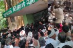Lathicharge on Farmers in Hanumangarh