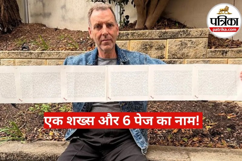 Longest Name in the world