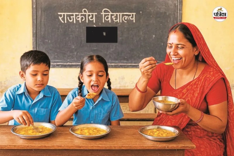 Rajasthan Mid Day Meal Scheme Commissioner decreed that mothers would taste food and write weekly menus on walls