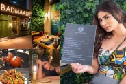 Mouni Roy badmash Restaurant Menu