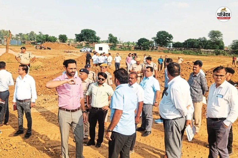 CM Bhajanlal Nadbai visit on 18 October preparations are in full swing