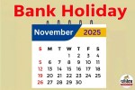 Bank holidays in November 2025