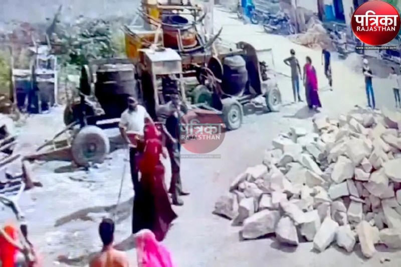 VIDEO : पाली में जमीन विवाद लाठी-डंडे और पत्थरबाजी में बदला, तीन गंभीर घायल, पुलिस पर कार्रवाई न करने का आरोप