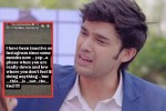 Parth Samthaan cry and post on his low phase