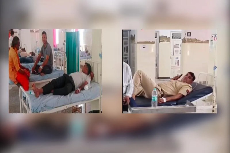 Policeman sick in Dausa