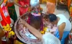 Priests and saints scuffled in the garbhgrah of Mahakal