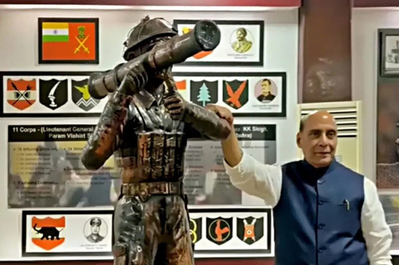 Rajnath Singh in jaisalmer