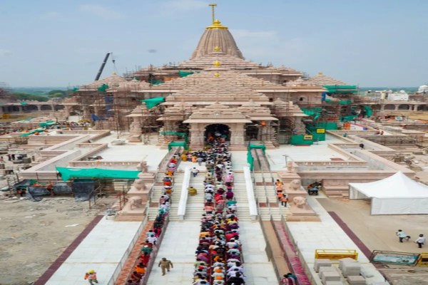ayodhya ram temple construction work complete