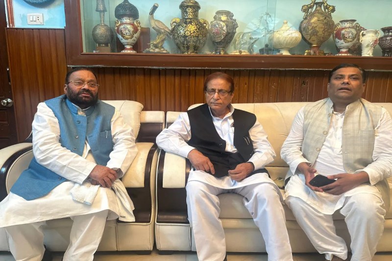 आजम खान की चुप्पी और बढ़ा रही है रहस्य (फोटो सोर्स : Social Media X)