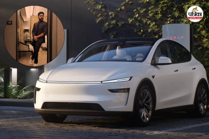 Rohit Sharma Tesla Car