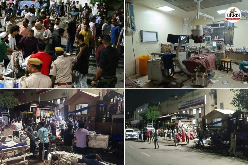 How did Fire Break out in Jaipur SMS Hospital Trauma Centre ICU in-charge reveals