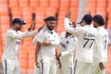 Team India Celebrating Wicket
