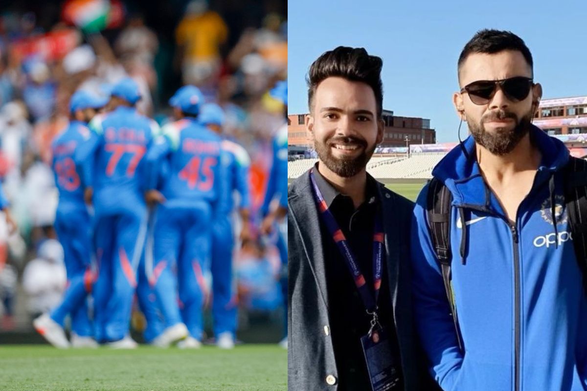 Lakhan Arjun Rawat With Virat KOhli