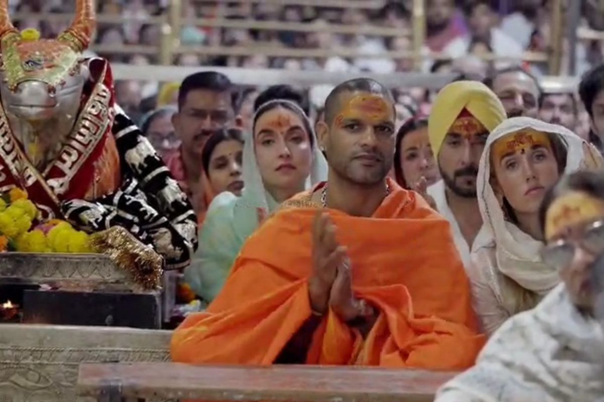 Shikhar Dhawan Mahakal Darshan