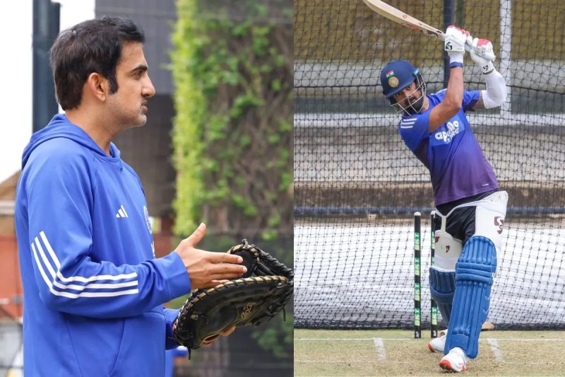 Gautam Gambhir and Shubman Gill
