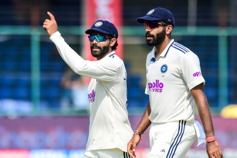 Ravindra Jadeja and Jasprit Bumrah