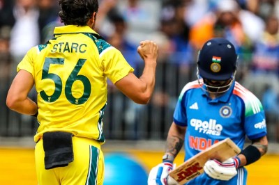 Virat Kohli at Perth ODI 2025